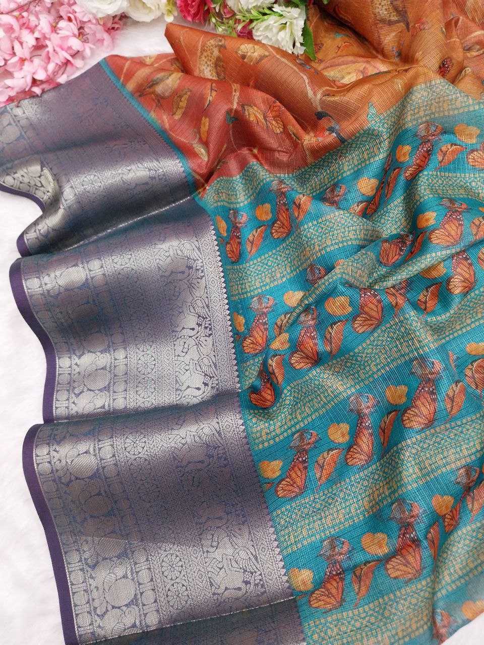 YNF SOFT KOTA SYF ANHANT-1 SAREES WHOLESALE PRINTED LADIES KOTA DORIA SAREES MANUFACTURER